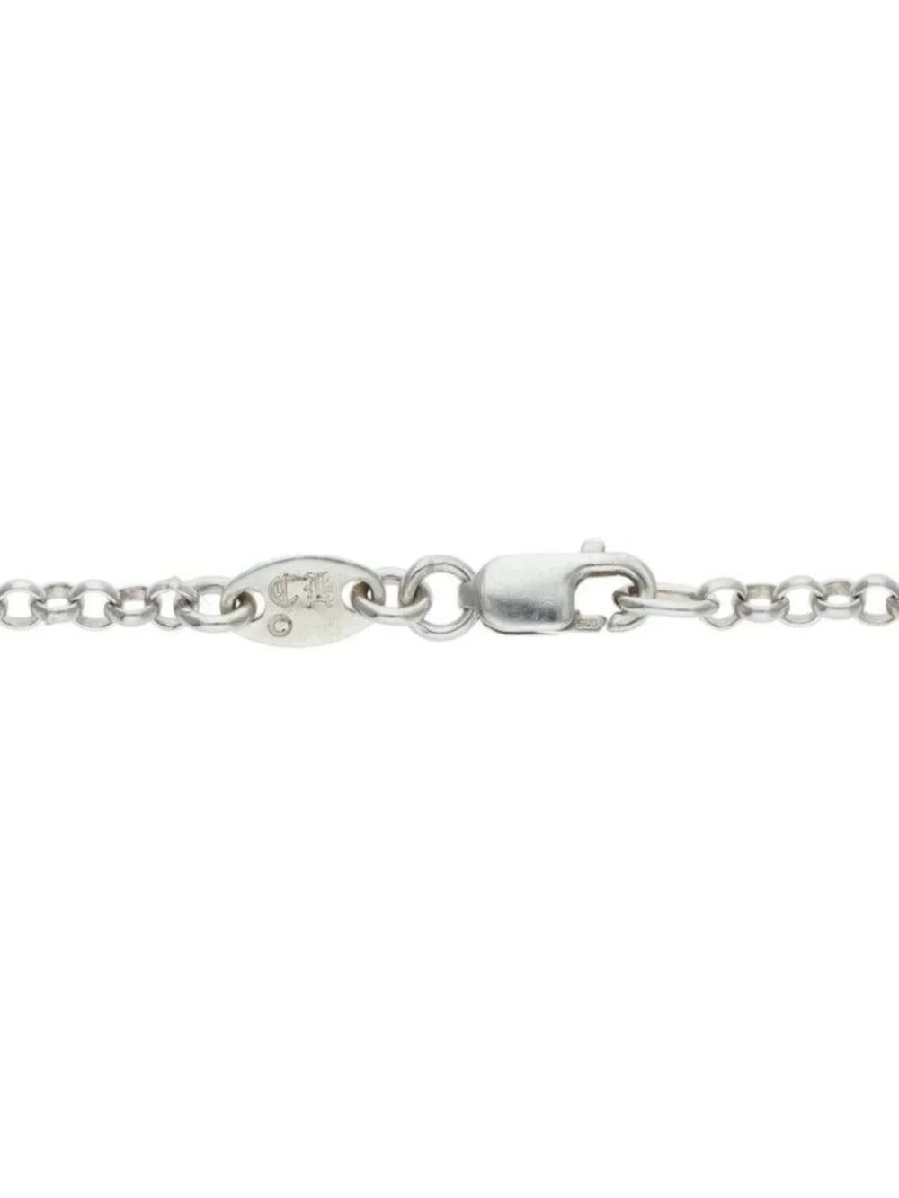 Chrome Hearts Neckchain Roll Chain Silver Necklace